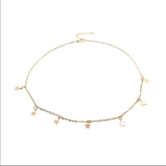 3/$30 RESTOCKED! Star Necklace Choker Bohemian Boho Cute Dainty - Picture 5 of 6